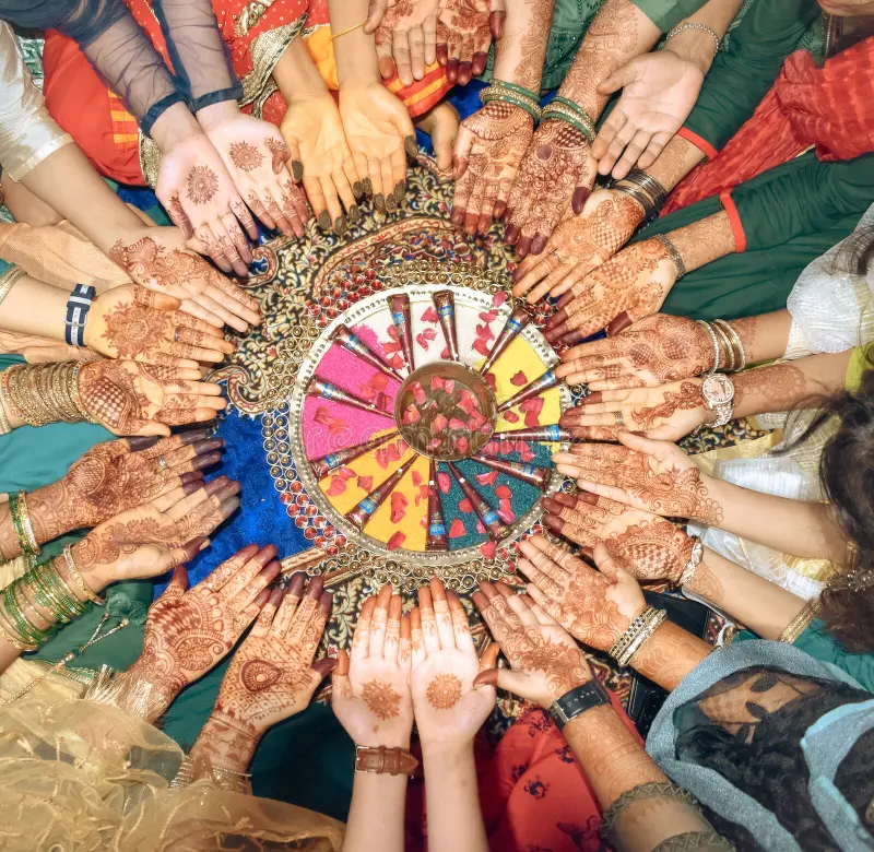 indian wedding mehndi hands shown girls bride circle indian wedding mehndi hands shown girls bride circle 237051098